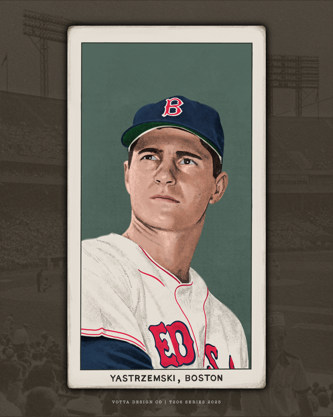 T206 Carl Yastrzemski - 11” x 19” Art Print