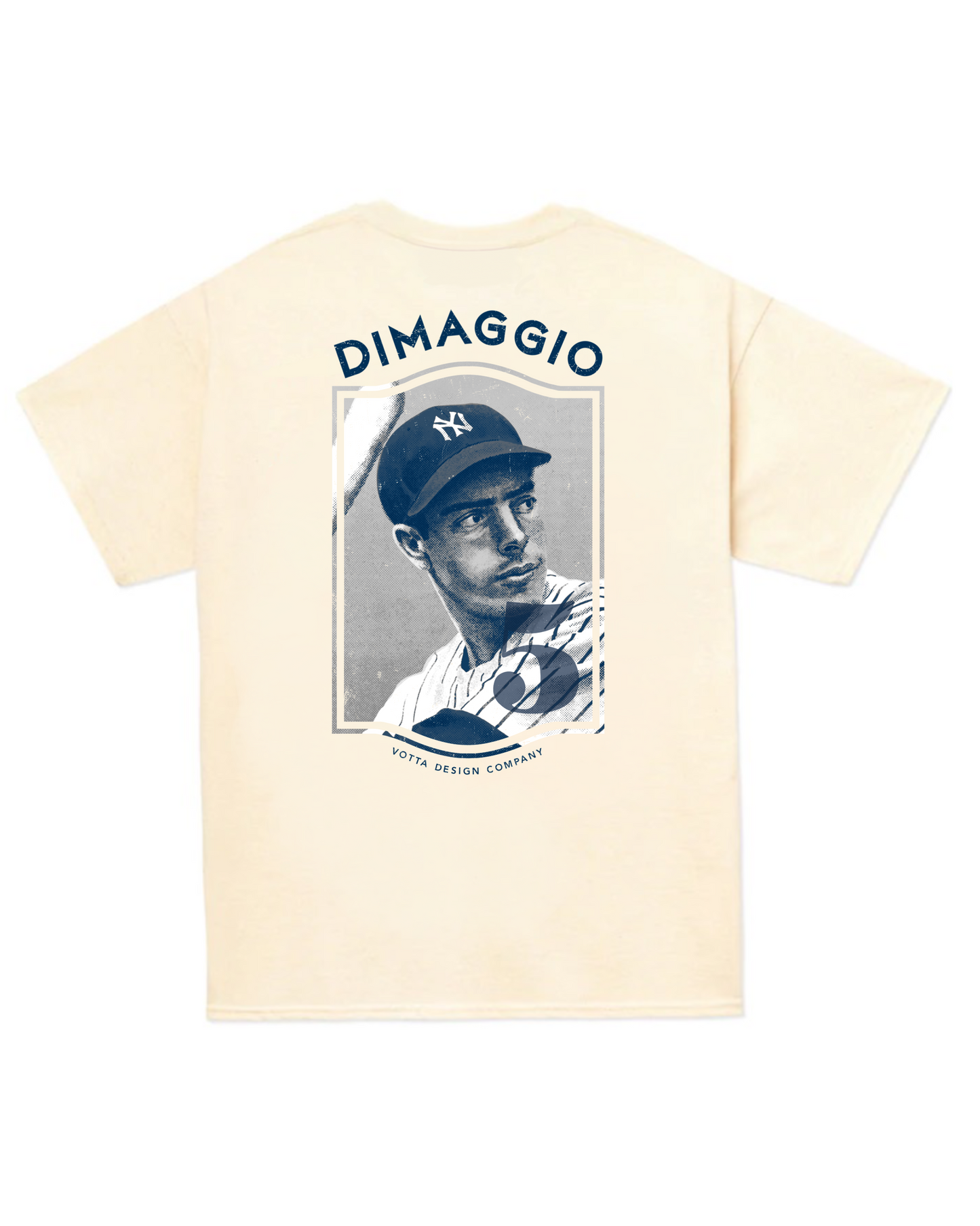 Vintage Baseball Tee - Joe DiMaggio