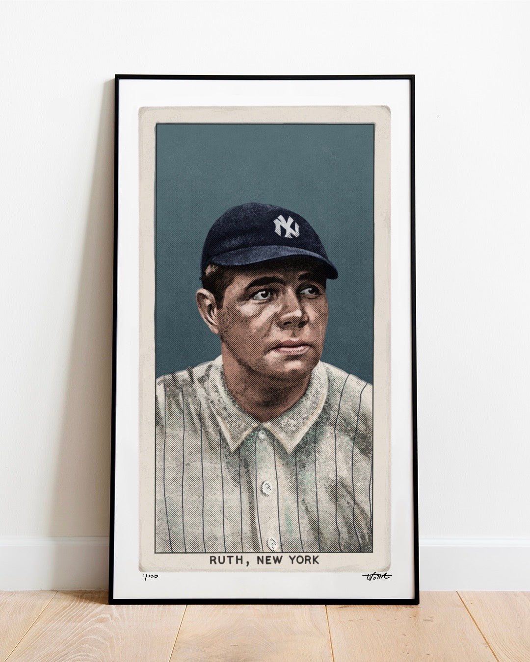 Babe Ruth Framed Print