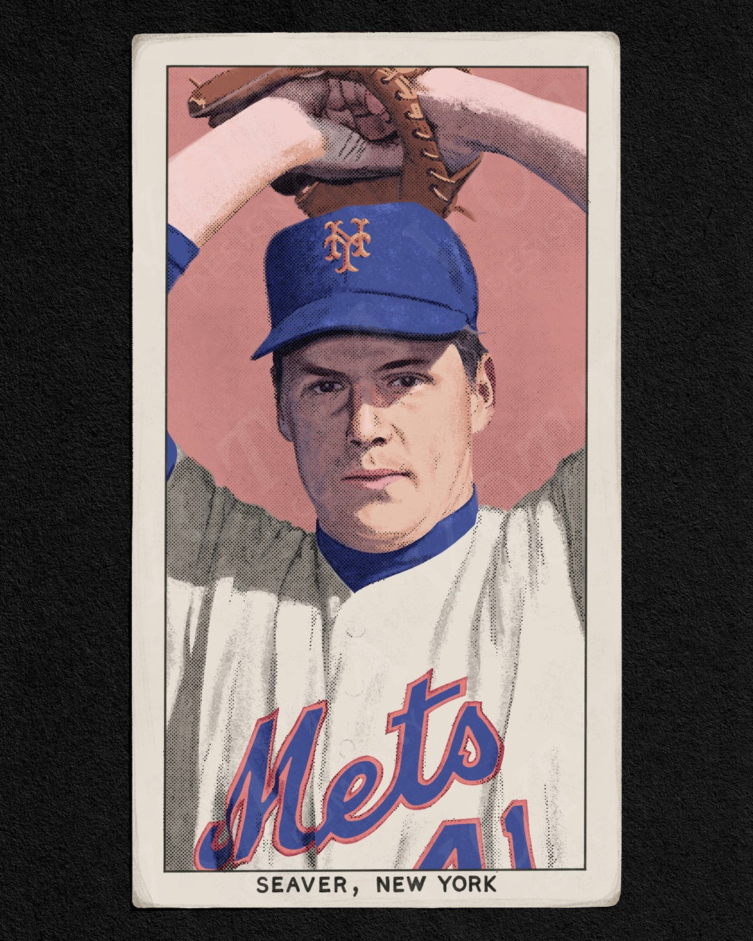 T206 Tom Seaver - 11” x 19” Art Print