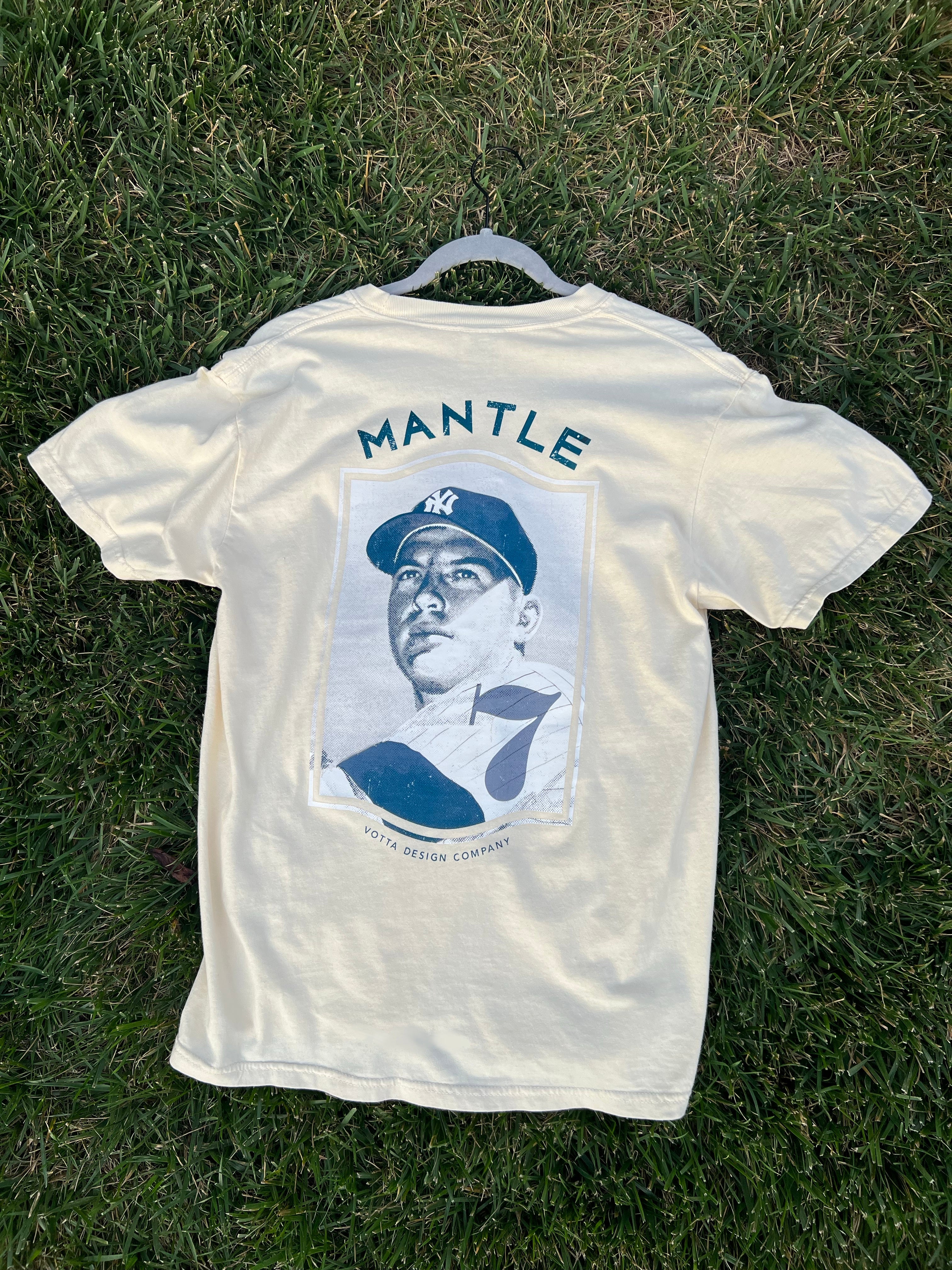 Mickey mantle hot sale t shirt