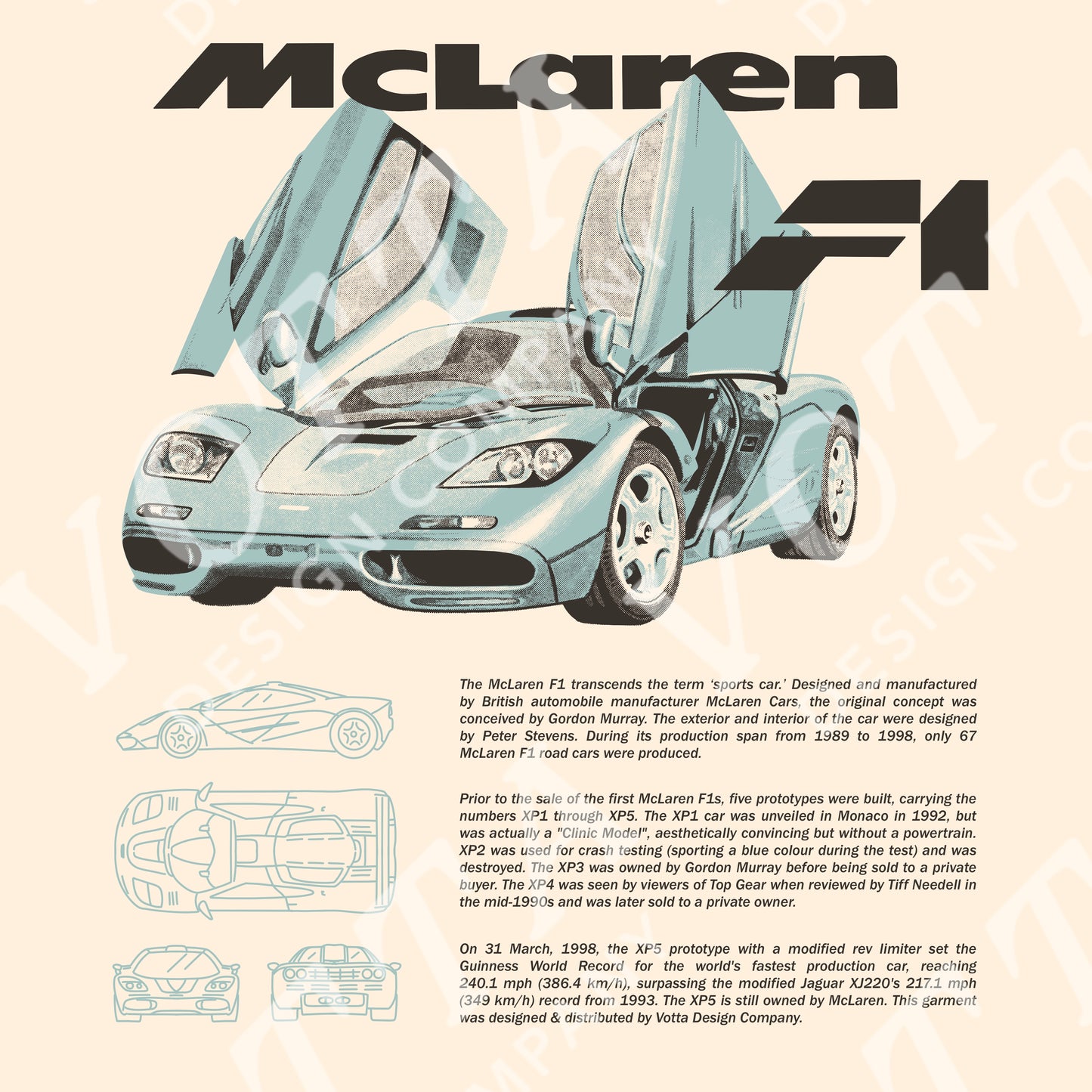 McLaren F1 Tee - Blueberry