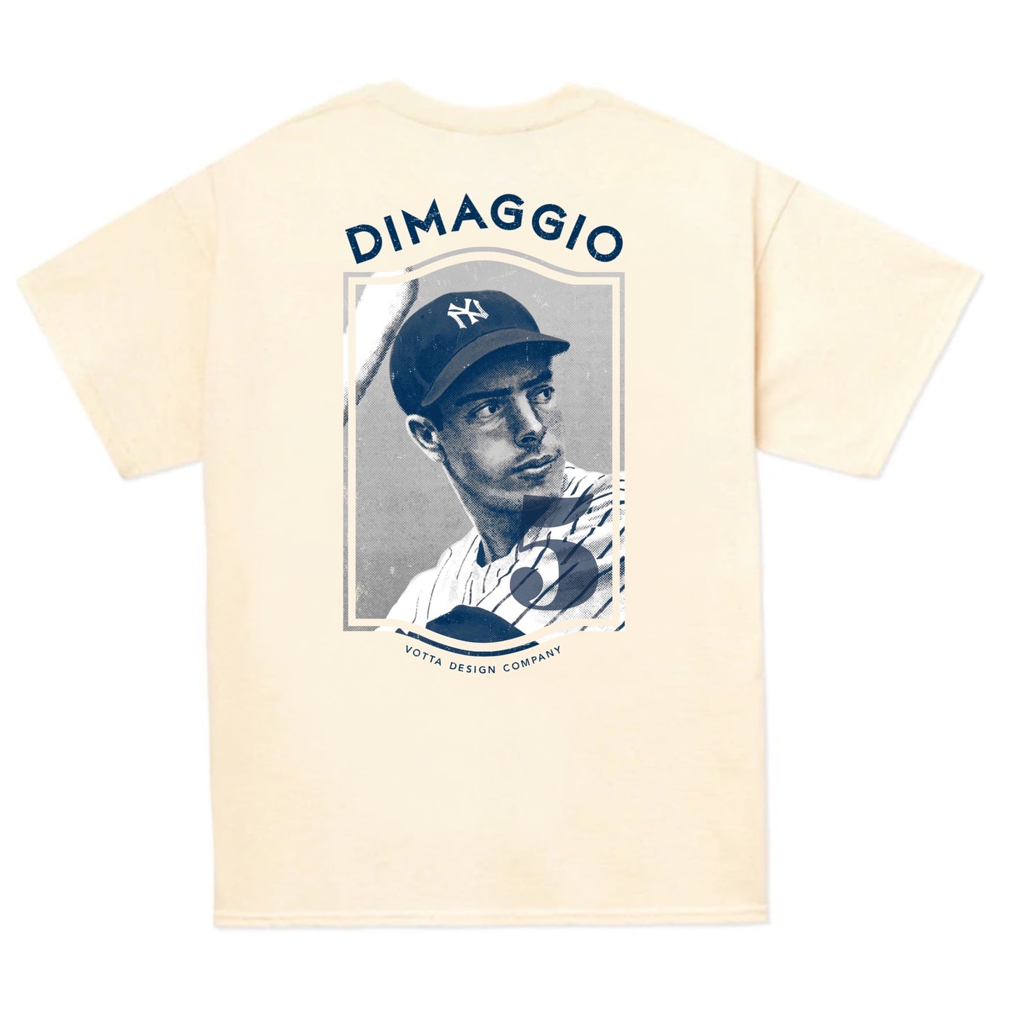 Vintage Baseball Tee - Joe DiMaggio
